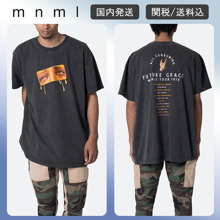 大人気！mnml★フューチャー グレース ツアー Tシャツ