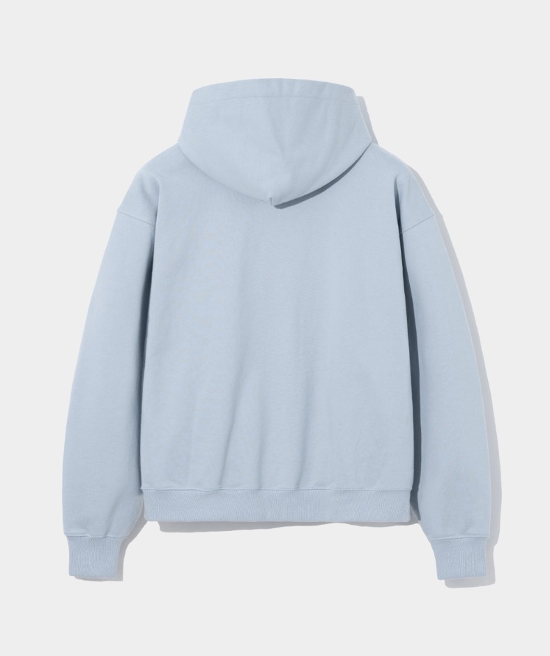 パーカー・フーディ SATUR Rivet Applique Pocket Logo Hood Organic Black SA251UTH SATUR】セター Satur Applique Rivet Hoodie 4色 (SATUR