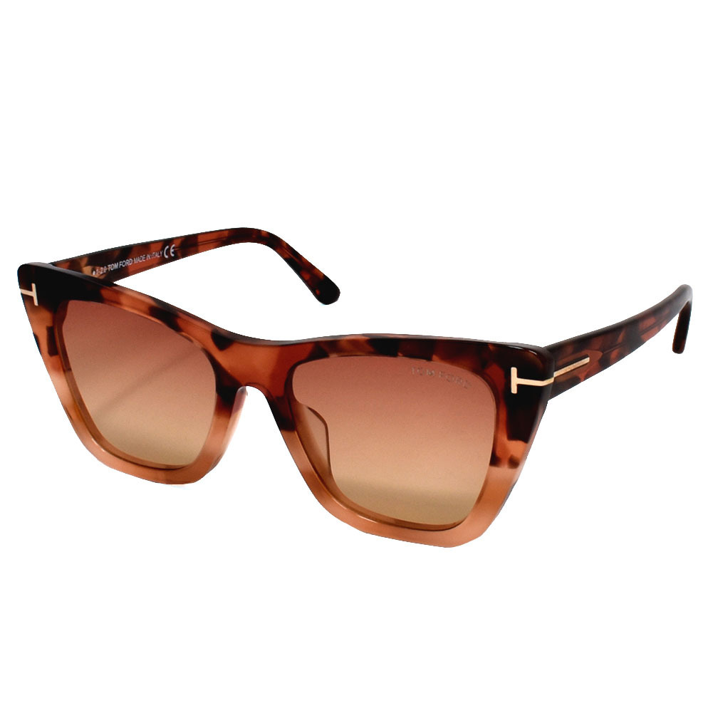 TOM FORD サングラス FT0846F-56T-53 ピンクハバナ UVカット