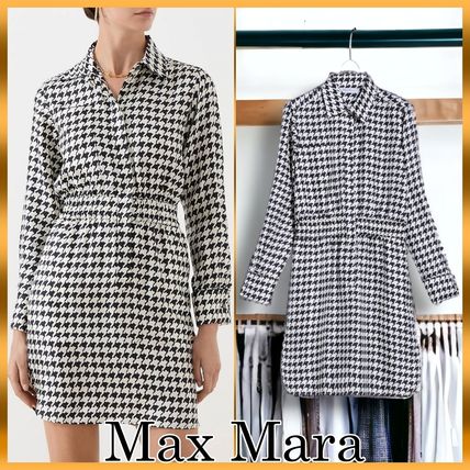 千鳥格子 Max Mara(マックスマーラ) ワンピース(レディース) - 海外