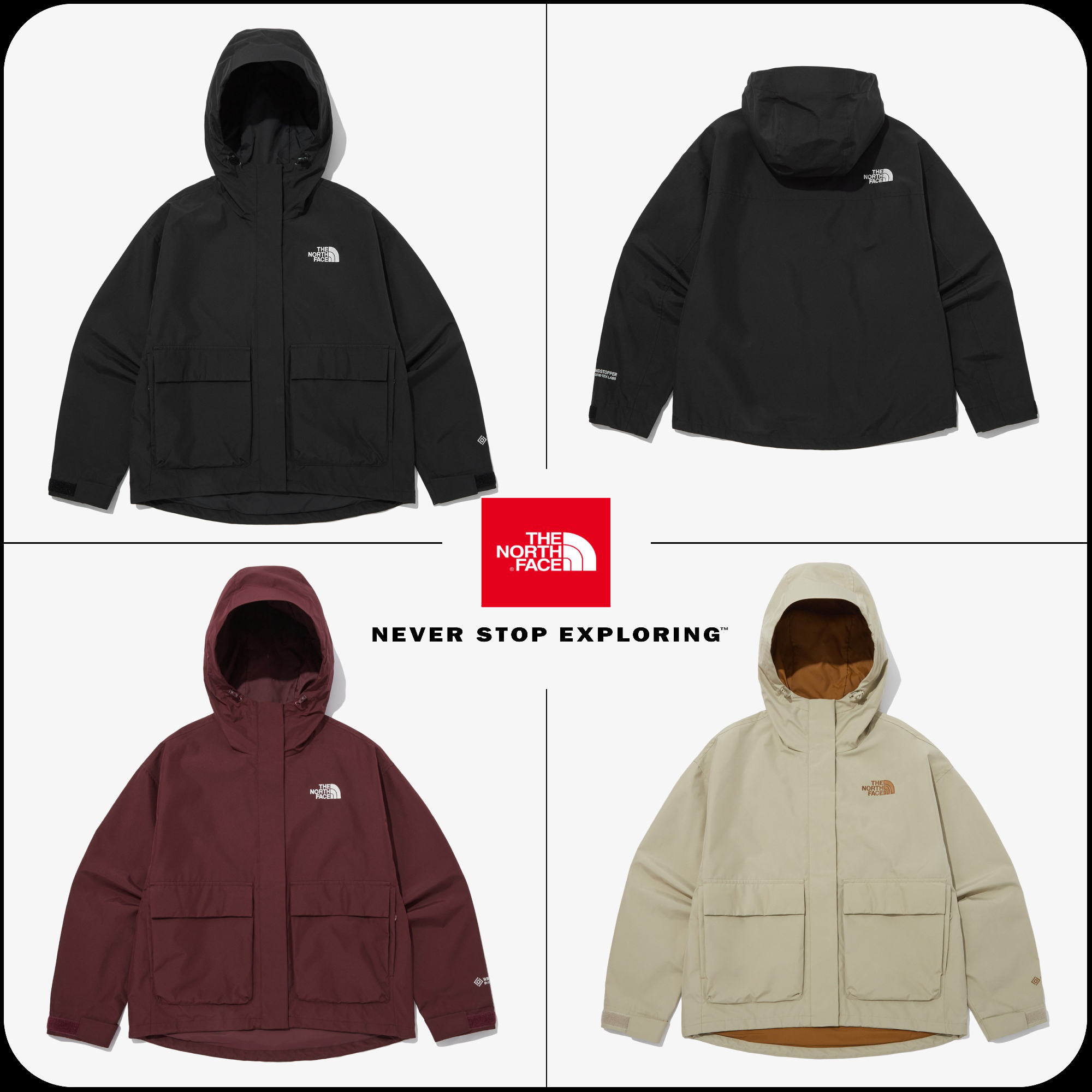 [THE NORTH FACE]★W'S GREENLAND W/STOPPER JACKET