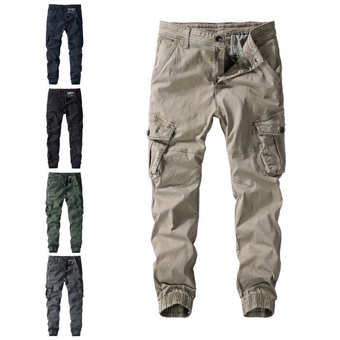 カーゴパンツ ワークパンツ 5色 29-38size ジョガー 23zm178