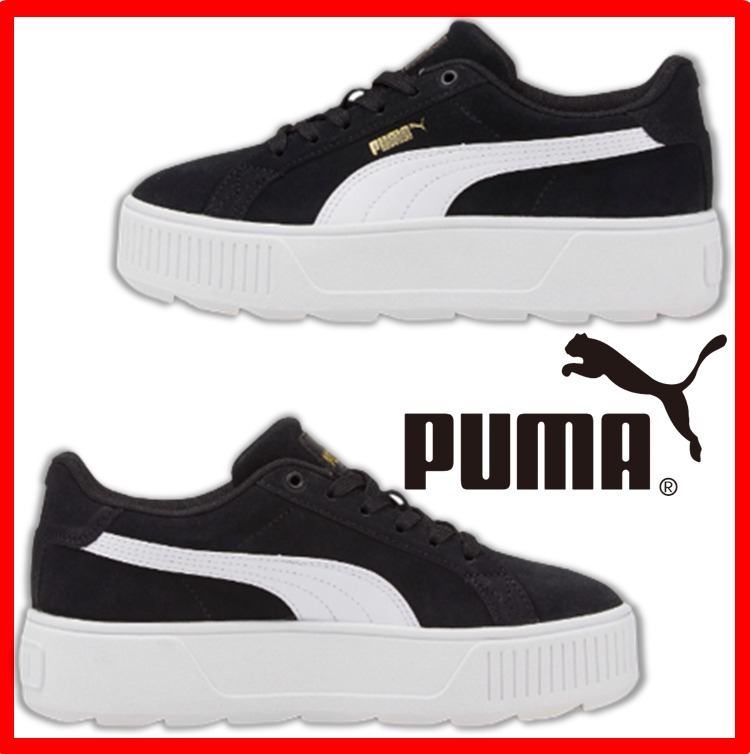 ★【PUMA】★PUMA KARMEN BLACK/WHITE(W)★22-27.5cm★