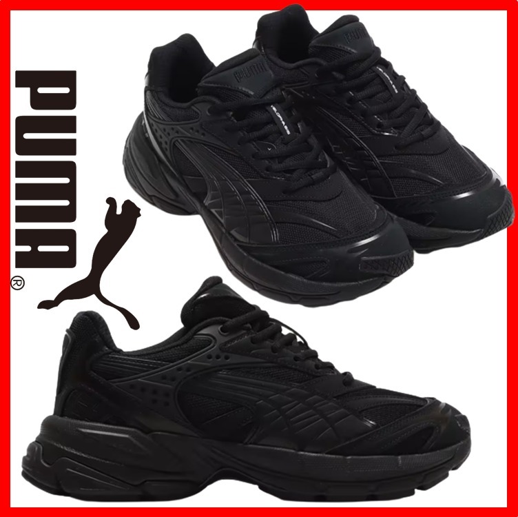 ★人気★【PUMA】★PUMA VELOPHASIS PRM(W) BLACK★22-30cm★