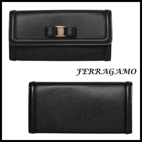 ◆Salvatore Ferragamo◆ バラボウ長財布 22 D154 0683509