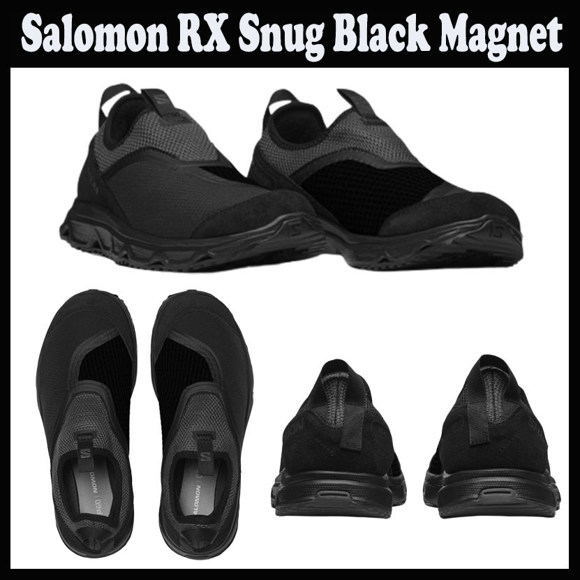人気 ☆SALOMON☆ RX SNUG BLACK MAGNET