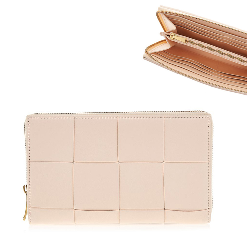 関税負担なしBOTTEGA VENETA ジップアラウンドウォレット 長財布