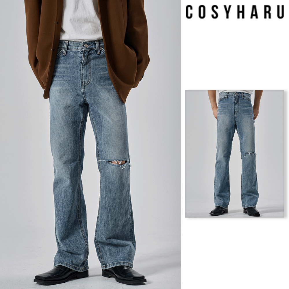 【COSYHARU】Wadis Semi-Wide This Denim