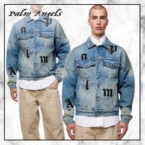 ◆PALM ANGELS◆ロゴパッチ◆オーバーサイズデニムジャケット◆