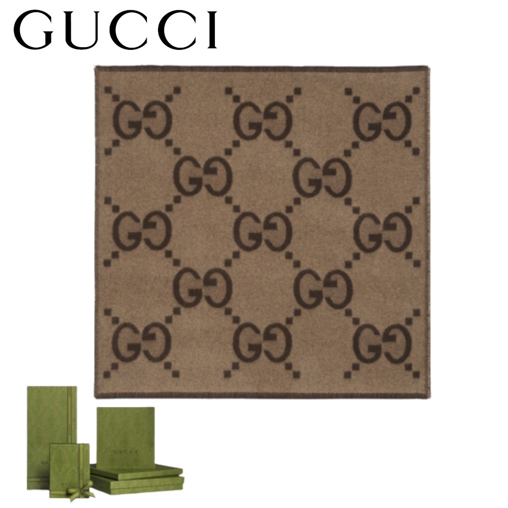 【GUCCI】〔ベビー〕GGカシミア ブランケット