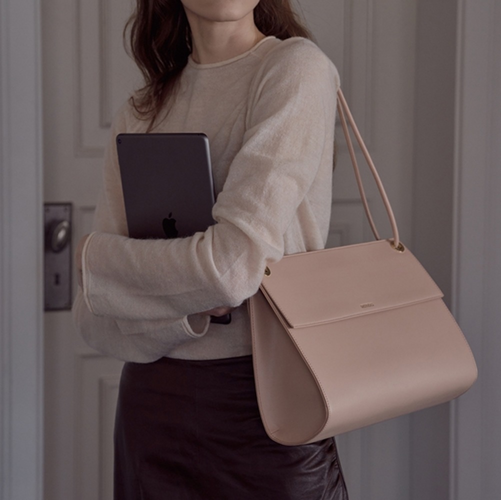 ショルダーバッグ・ポシェット [DIERNEAS] 2-WAY Still Bag (Salmon Beige)