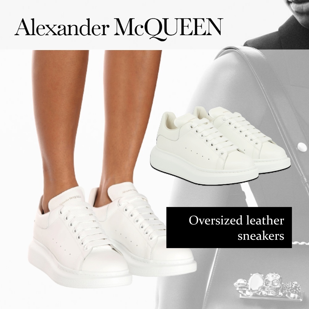 Alexander McQueen ■オーバーサイズレザースニーカー