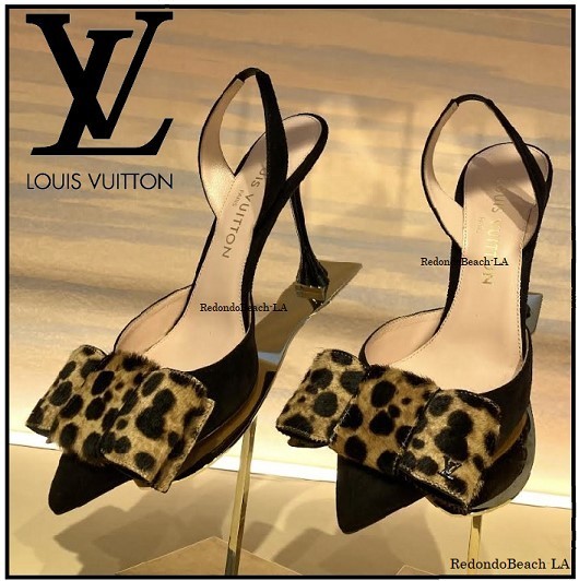 【ヒョウ柄で色気を誘う】LOUIS VUITTON★Blossom パンプス