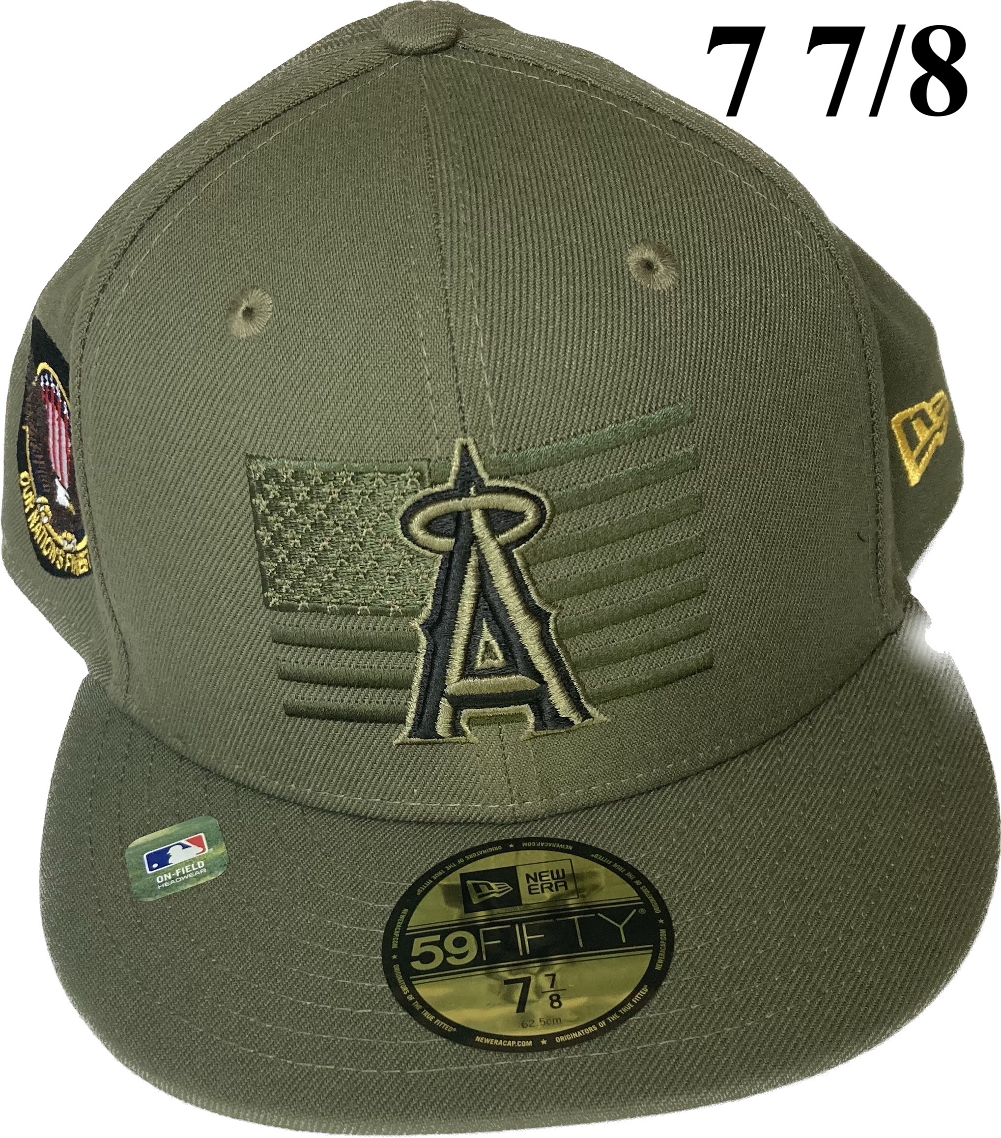 7 7/8 キャップ 59FIFTY 2023 軍隊記念 エンゼルス ニューエラ (New