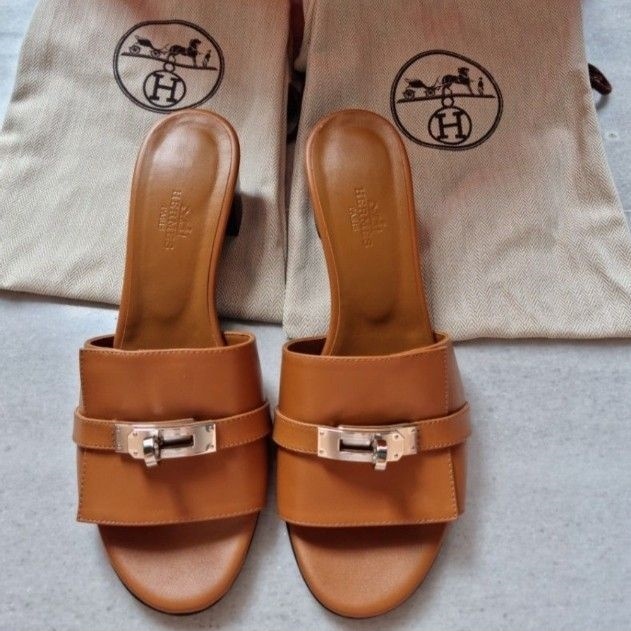 Hermes Kelly GIGI Size 36.5 サンダル【HERMES】 Ω サンダル