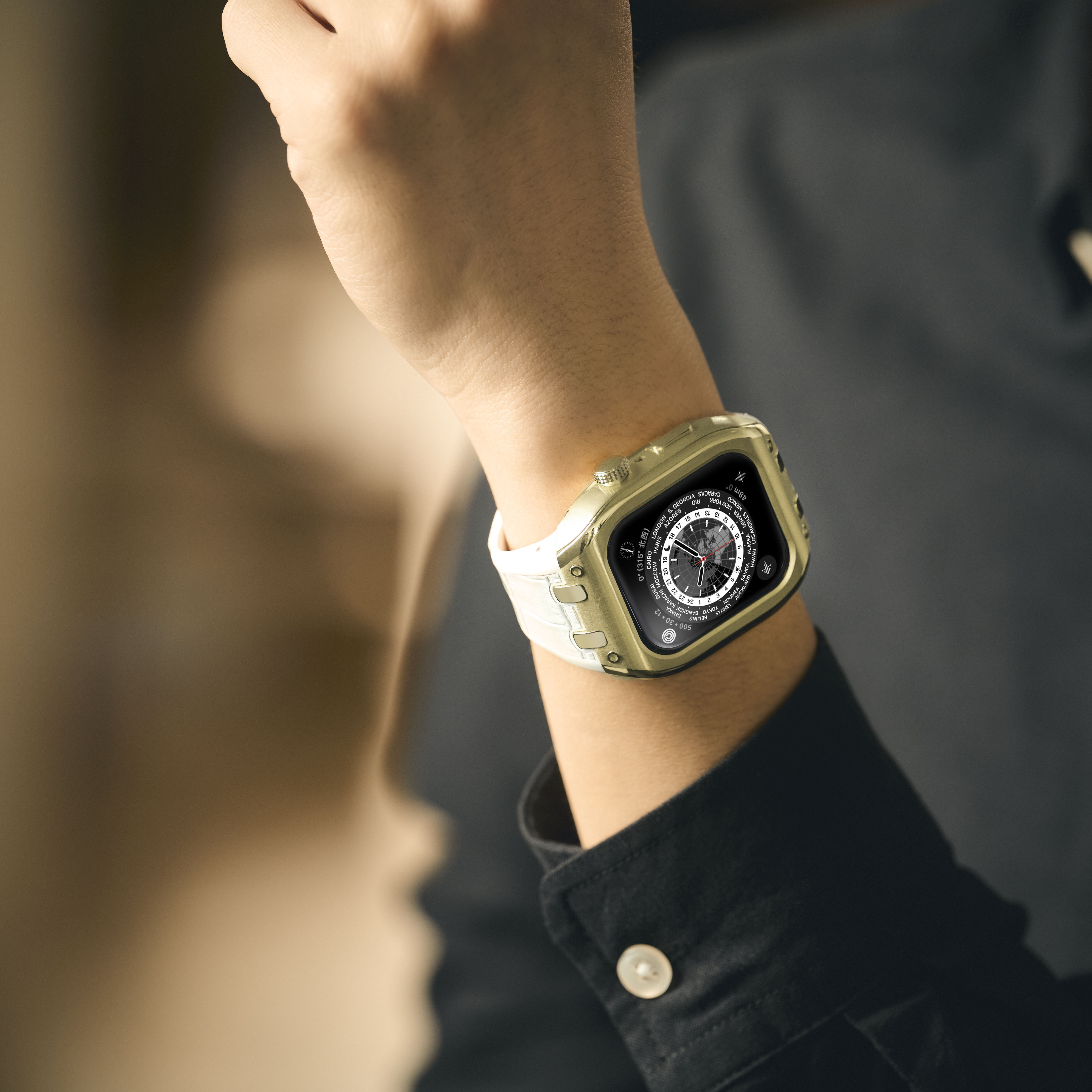 Apple watch ケース 45mm HUMBLE RICH CLASSIC WBB0290-003
