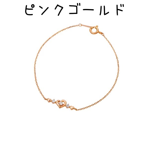 大人気!! Canal 4℃ シルバー ハートモチーフ ブレスレット