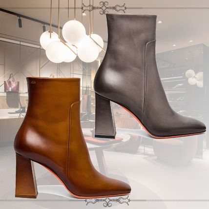SANTONI 24AW ショートブーツ・ブーティ ブラウン系 SANTONI(サントーニ) ショートブーツ・ブーティ(レディース