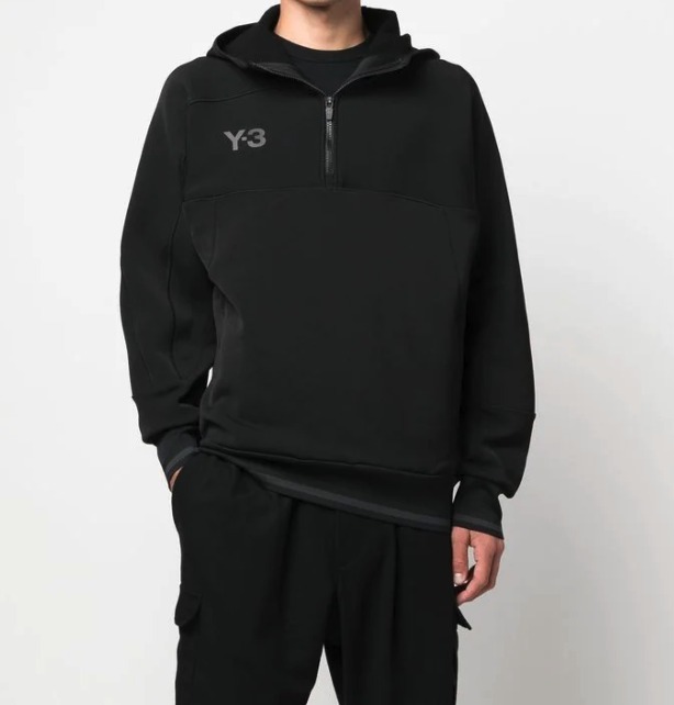 Y-3 ロゴ パーカー フーディー トップス スウェット 長袖