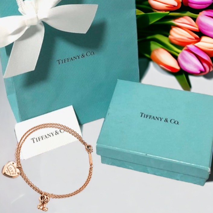 直営手配 海外希少 Return to Tiffany ハート ブレスレット