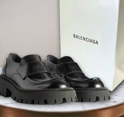 BALENCIAGA Loafer & Moccasin Women's Tractor Loafer  in Black