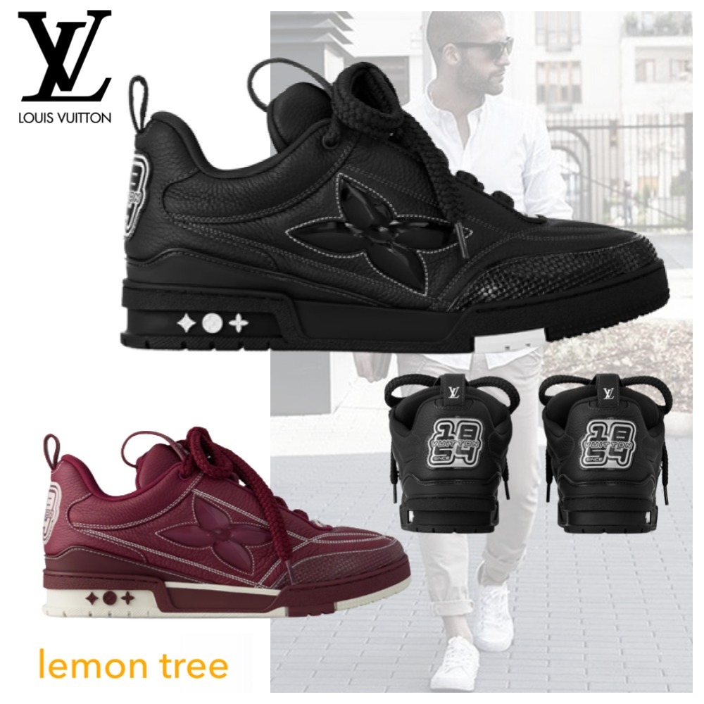 【Louis Vuitton】LV スケート・ライン スニーカー 2色 1ABZ55