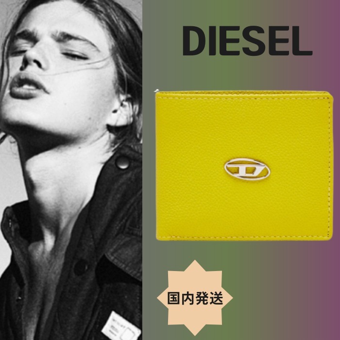 【DIESEL】新作☆Bi Fold Coin S☆二つ折り財布☆国内発送