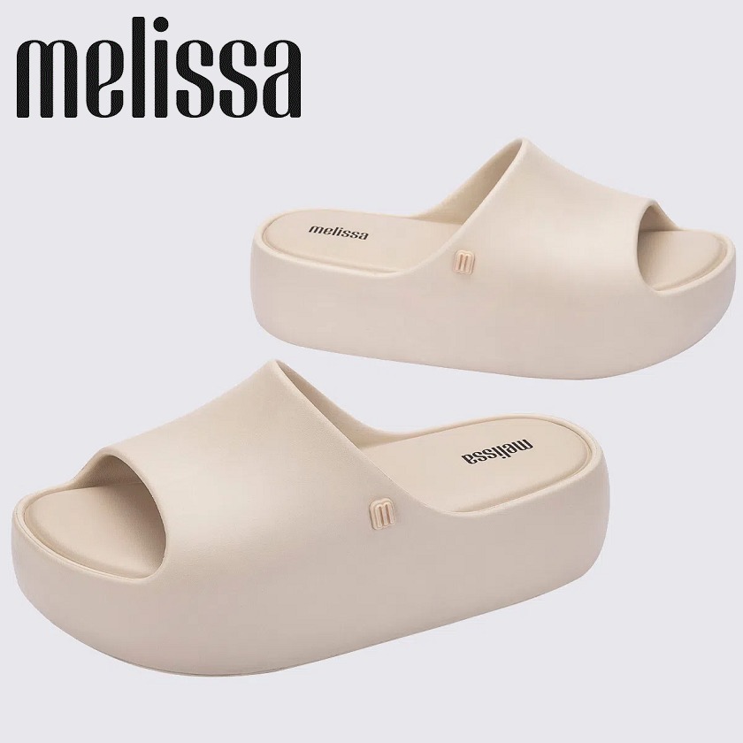 Melissa 追跡付/送料込 雨の日対策厚底プラットフォームサンダル