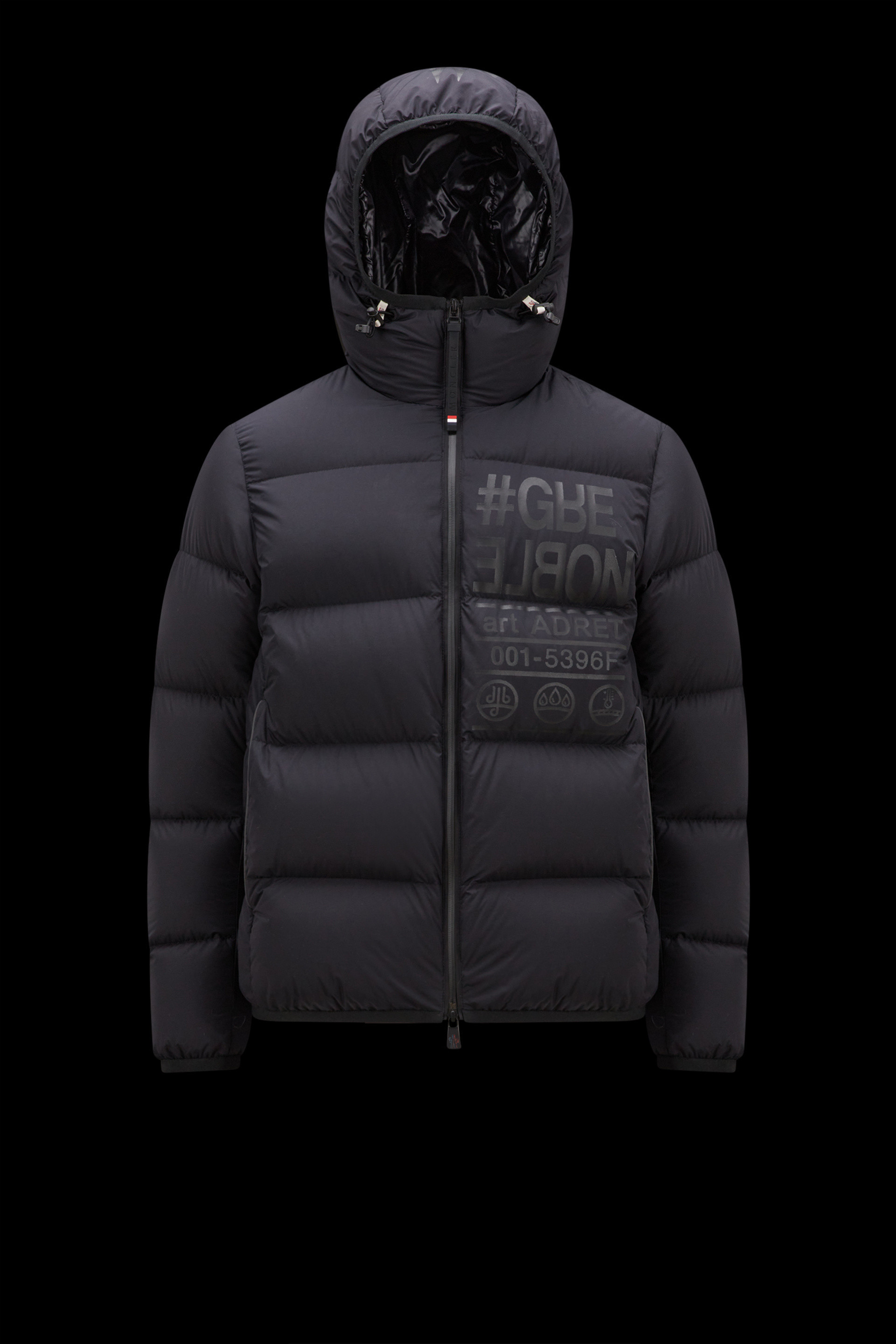 MONCLER】Adretショートダウンジャケット フード ナイロン