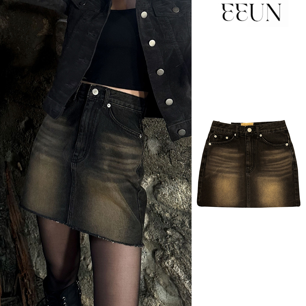 【EEUN】Twilight Denim Skirt