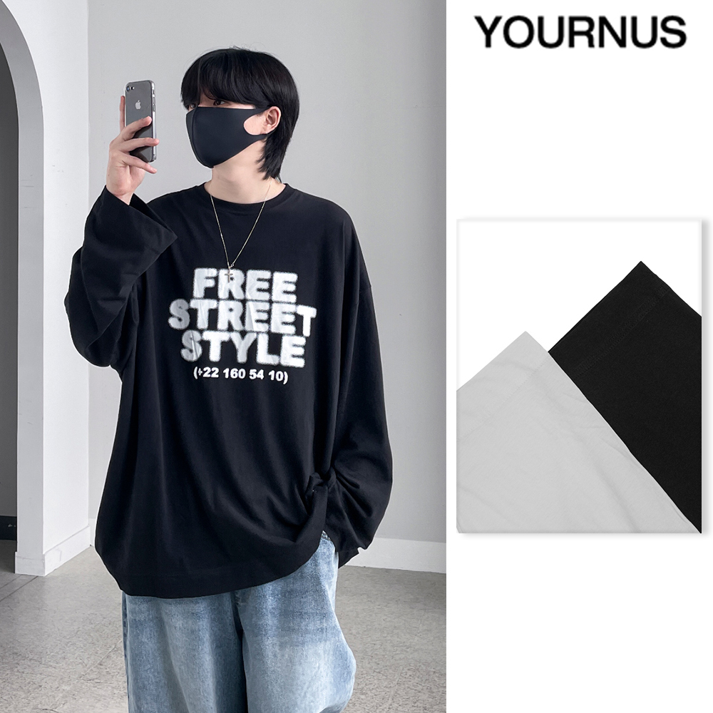 【YOURNUS】Freestyle Loose Long Sleeve