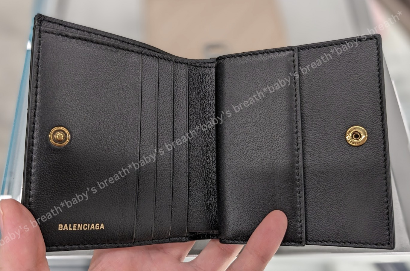 希少♪【国内発送☆BALENCIAGA】CRUSH コイン＆カードホルダー