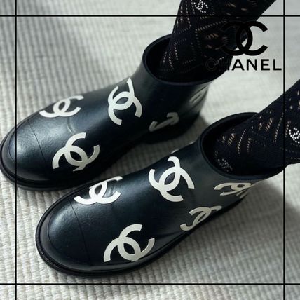 Chanel Rubber Rain Boots – Sheer Room