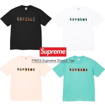 FW23 Supreme Stencil Tee - シュプリーム ステンシル Tシャツ