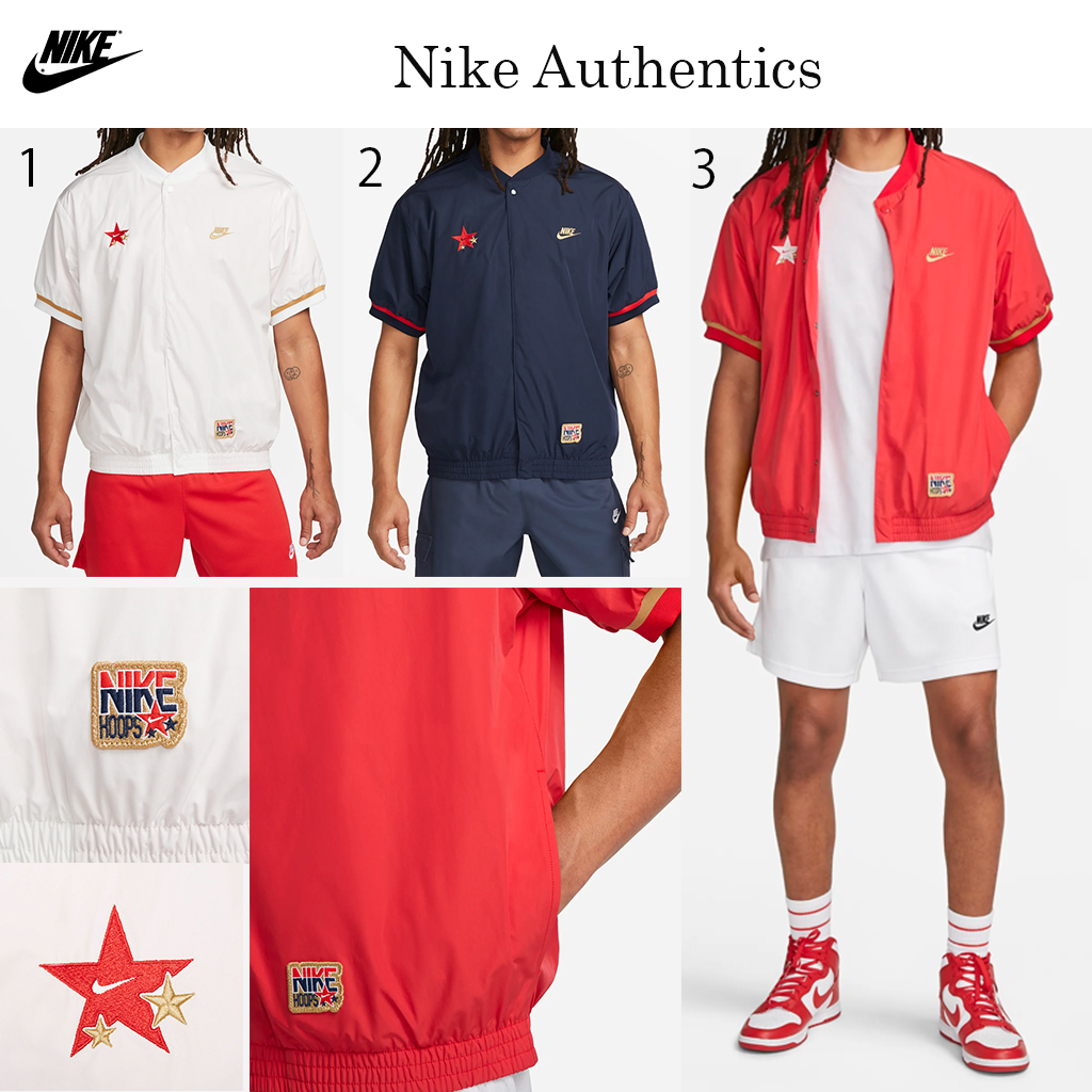 最新☆ウォームアップシャツ！☆Nike Authentics☆選べる３色
