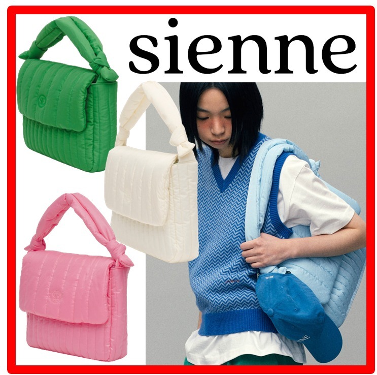 ☆韓国の人気☆【SIENNE】☆CROSS PADDING BAG☆バッグ☆