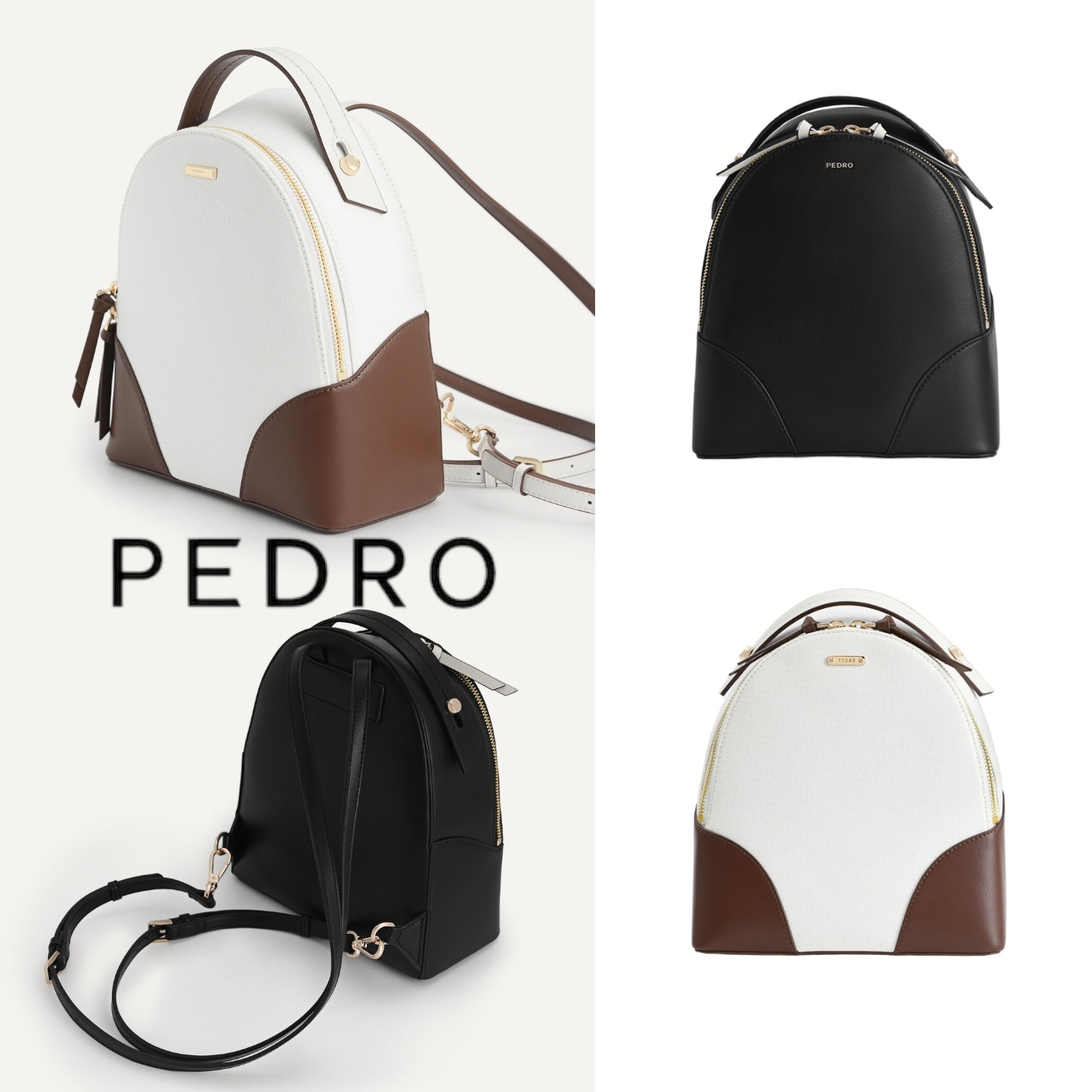★PEDRO★ Curved Backpackバックパック リュック/送料込