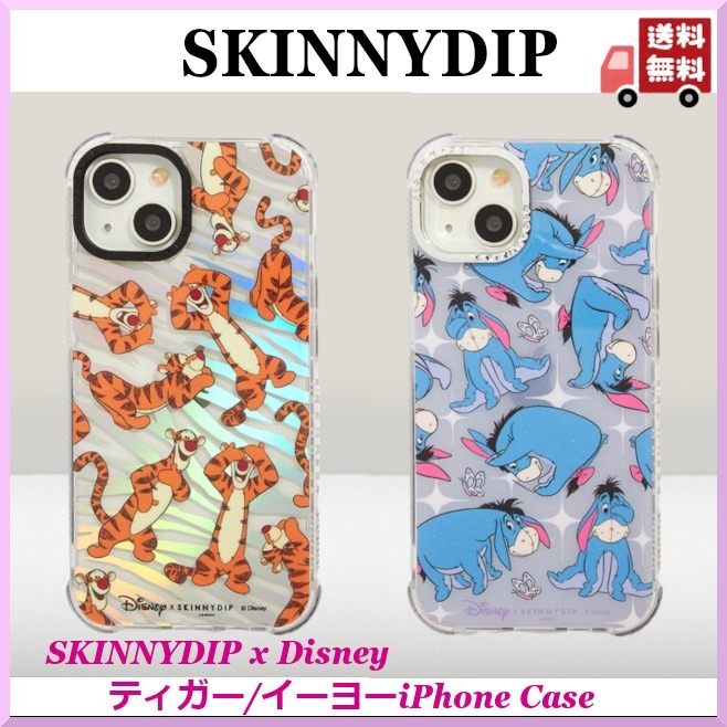 【SKINNYDIP】iphoneケースチューリップ マグカップ SKINNYDIP x Disneyディズニー◇ティガー/イーヨーiPhone ケース
