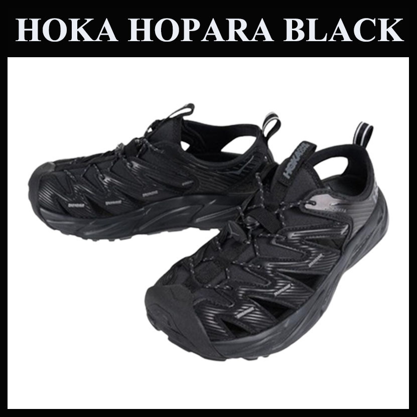 人気☆HOKA ONEONE☆ HOKA HOPARA BLACK