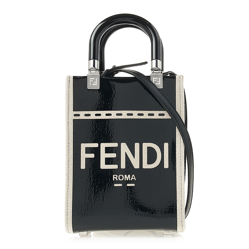 《FENDI》 8BS051 ANT7 F0H9H サンシャインMINIショッパーバック