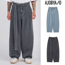 【AJO AJOBYAJO】23FW★ Oversized Washed Denim Pants