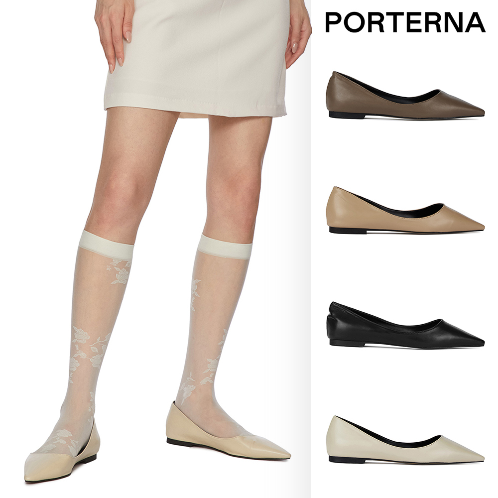 【PORTERNA】Dali Point Flat Shoes