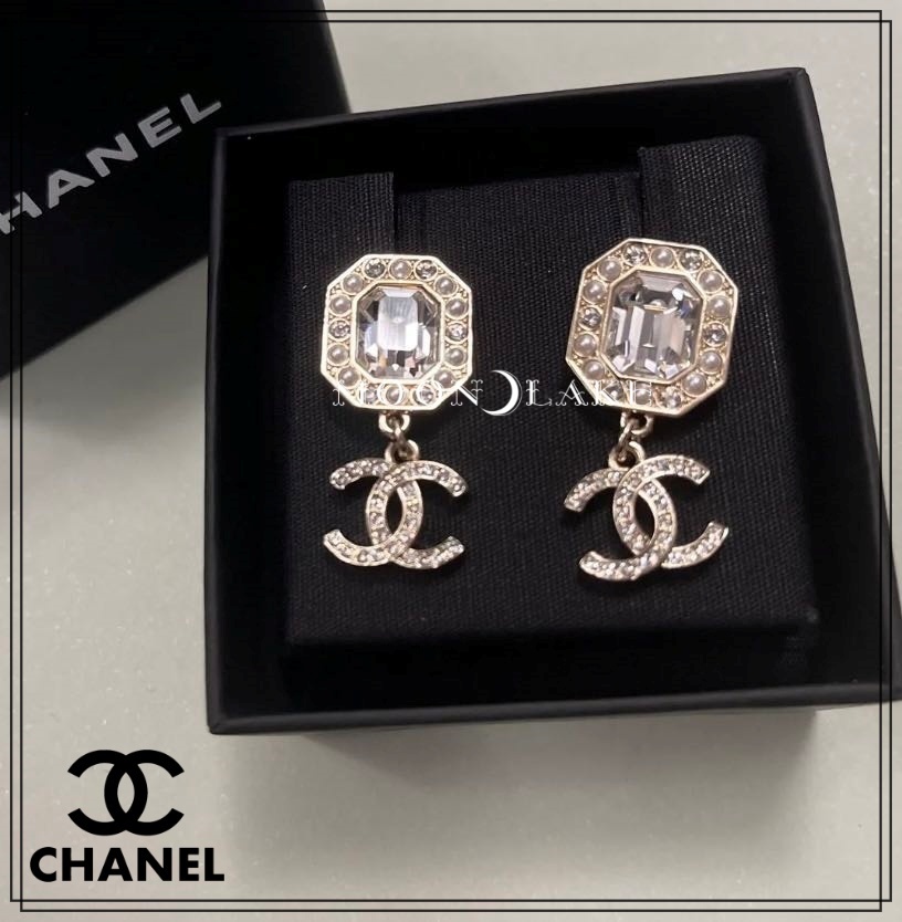 《23B★》CHANEL ピアス パール 華やか 存在感抜群