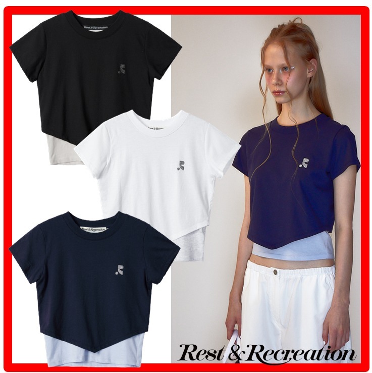 ☆【Rest&Recreation】☆RR ARROW POINT LAYERED T-SHIR.T☆