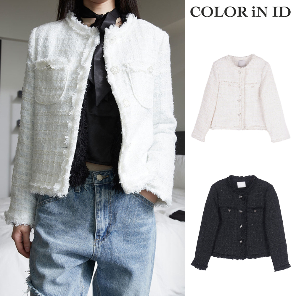 【COLOR iN ID】vog tweed jk