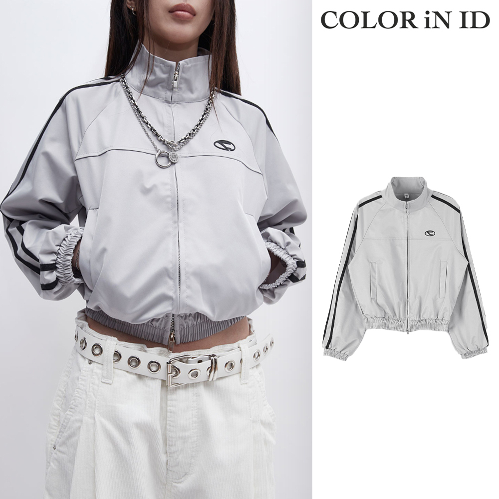 【COLOR iN ID】scotch zip-up