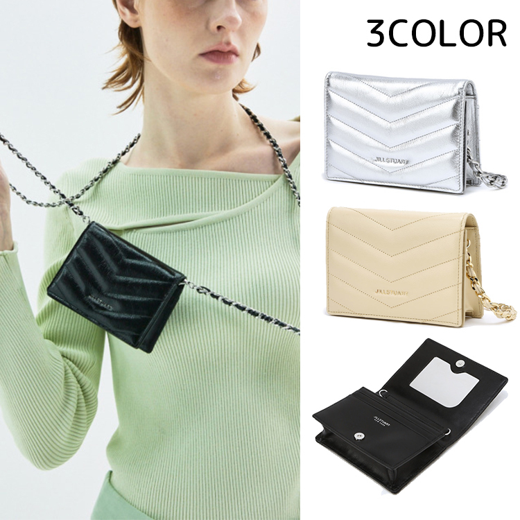 カードケース・名刺入れ JILLSTUART QUILTING CROSS WALLET BAG BMH1033