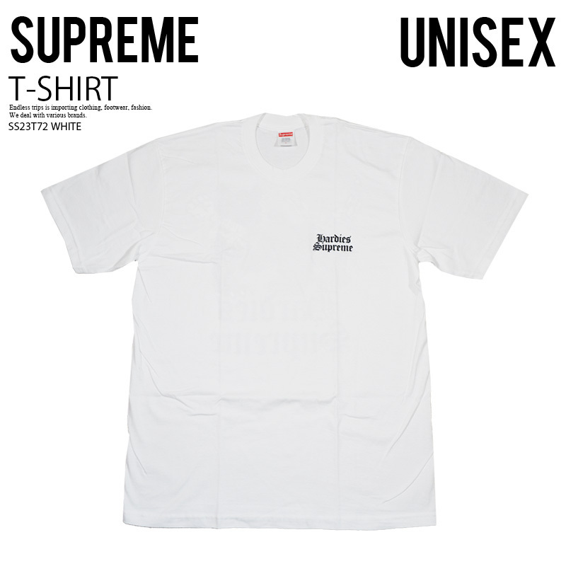 即納★希少!入手困難★Supreme/HARDIES★DOG TEE★SS23T72 WHITE