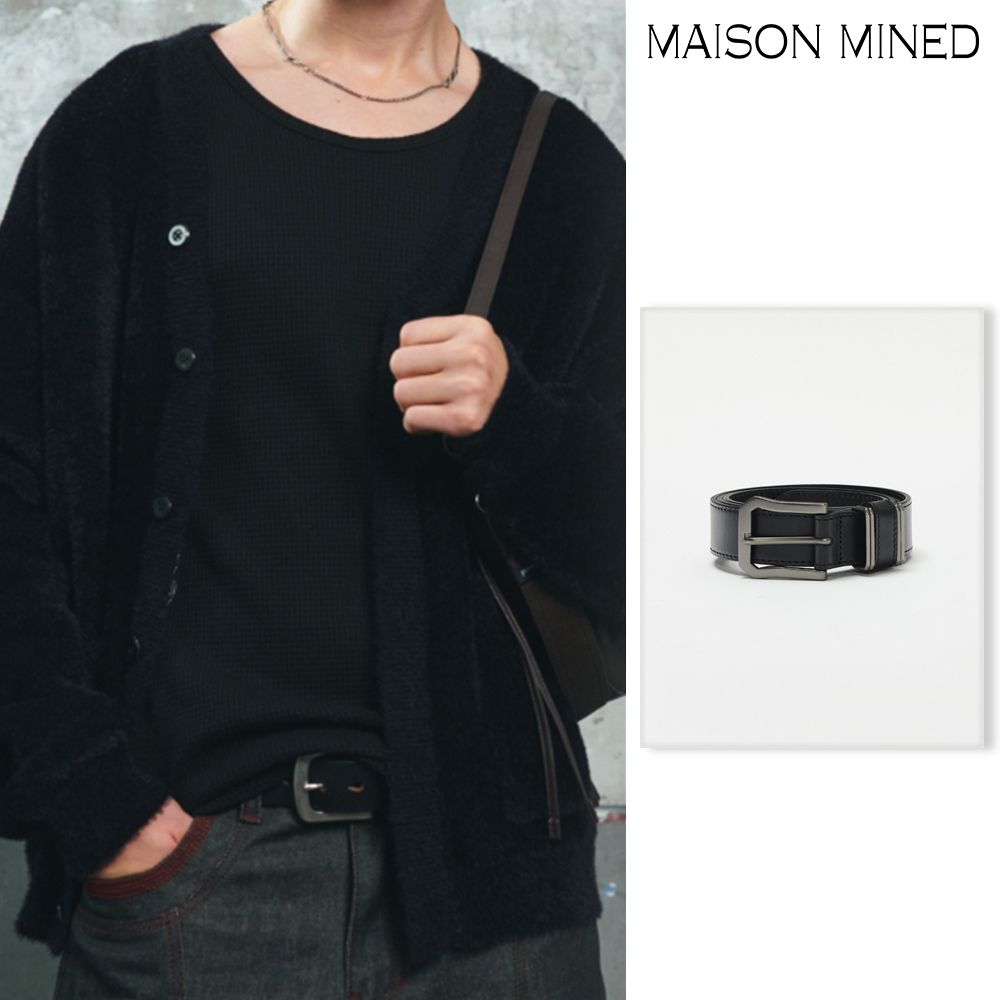 【MAISON MINED】23FW★ ANGLE WESTERN BELT