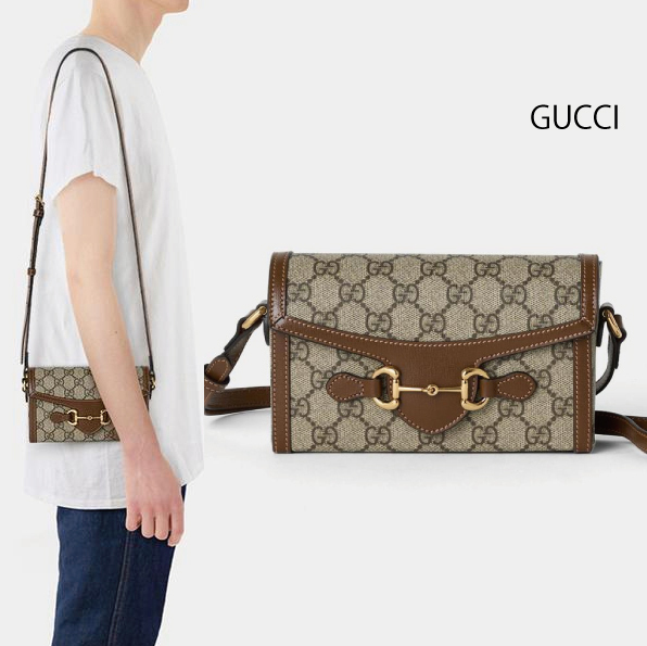 【GUCCI】HORSEBIT 1955 MINI BAG ホースビット 1955 ミニバッグ